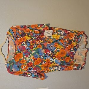 Lularoe colorful floral Irma